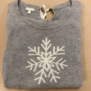Talbots snowflake sweater! Medium